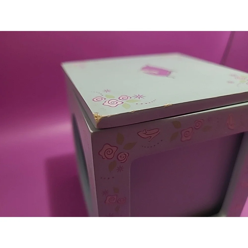 Disney Princess Cinderella Photo cube and‎ trinket box  Enesco